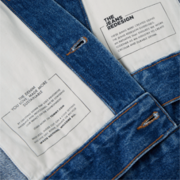Leading fashion brand launches circular denim collection at large scale