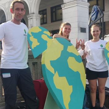 German climate activist cycles 6,000 km to reduce carbon emission and mobilise people